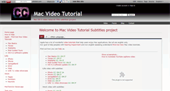 Desktop Screenshot of mactutorial.wikidot.com