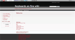 Desktop Screenshot of keyboardsonfire.wikidot.com