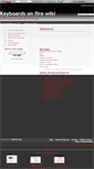 Mobile Screenshot of keyboardsonfire.wikidot.com