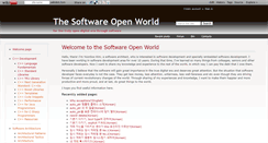 Desktop Screenshot of opensw.wikidot.com