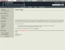 Tablet Screenshot of grads.wikidot.com