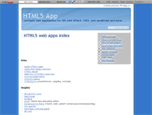 Tablet Screenshot of html5app.wikidot.com