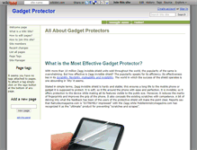 Tablet Screenshot of gadgetprotector.wikidot.com