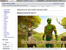 Tablet Screenshot of celtic-heroes.wikidot.com