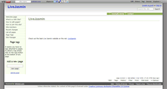 Desktop Screenshot of livejasmin.wikidot.com