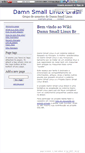 Mobile Screenshot of damnsmalllinuxbrasil.wikidot.com