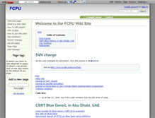 Tablet Screenshot of fcpu.wikidot.com