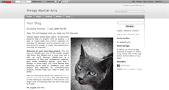 Desktop Screenshot of owegomartialarts.wikidot.com