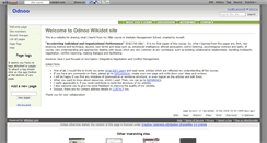 Desktop Screenshot of odnoo.wikidot.com