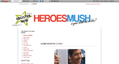 Desktop Screenshot of heroesmush.wikidot.com