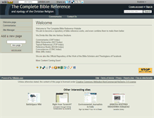 Tablet Screenshot of bibleref.wikidot.com