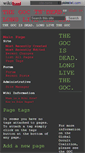 Mobile Screenshot of goc.wikidot.com