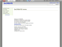 Tablet Screenshot of dscreate.wikidot.com