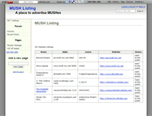 Tablet Screenshot of mush.wikidot.com