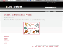 Tablet Screenshot of bugsproject.wikidot.com