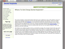 Tablet Screenshot of dental-implants-brighton.wikidot.com