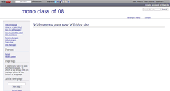 Desktop Screenshot of monoclassof08.wikidot.com