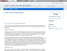 Tablet Screenshot of lakecountybailbonds.wikidot.com