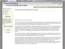 Tablet Screenshot of freejobposting.wikidot.com