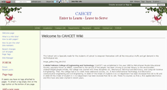 Desktop Screenshot of cahcet.wikidot.com