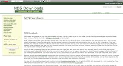 Desktop Screenshot of ndsdownloads.wikidot.com