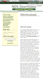 Mobile Screenshot of ndsdownloads.wikidot.com