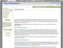 Tablet Screenshot of dirty-talk-examples.wikidot.com