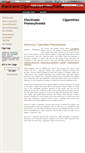Mobile Screenshot of electroniccigarettespennsylvania.wikidot.com