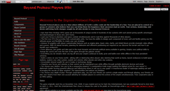 Desktop Screenshot of beyondprotocol.wikidot.com