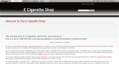 Desktop Screenshot of ecigaretteshop.wikidot.com