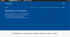 Desktop Screenshot of cornovia.wikidot.com