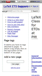 Mobile Screenshot of latexetdsupport.wikidot.com