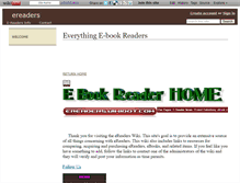 Tablet Screenshot of ereaders.wikidot.com