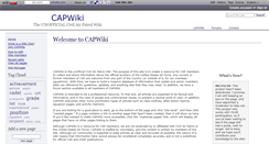 Desktop Screenshot of capwiki.wikidot.com