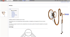 Desktop Screenshot of medweb.wikidot.com