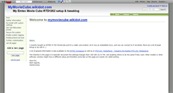 Desktop Screenshot of mymoviecube.wikidot.com
