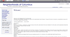 Desktop Screenshot of columbusneighborhoods.wikidot.com