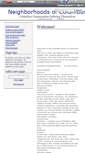 Mobile Screenshot of columbusneighborhoods.wikidot.com