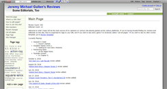 Desktop Screenshot of jmgreviews.wikidot.com