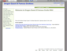 Tablet Screenshot of dq9grotto.wikidot.com
