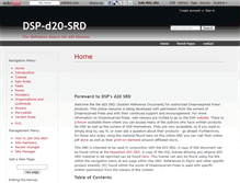 Tablet Screenshot of dsp-d20-srd.wikidot.com