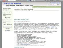 Tablet Screenshot of howtoquitsmoking.wikidot.com