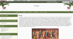 Desktop Screenshot of poezja.wikidot.com