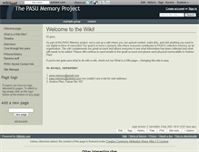Tablet Screenshot of pasu-memory.wikidot.com