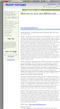 Mobile Screenshot of muslimmarriages.wikidot.com