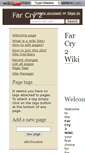 Mobile Screenshot of farcry2.wikidot.com
