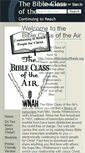 Mobile Screenshot of bibleclassoftheair.wikidot.com