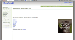 Desktop Screenshot of masseffectd20.wikidot.com