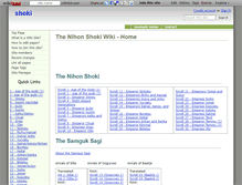 Tablet Screenshot of nihonshoki.wikidot.com
