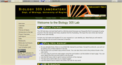 Desktop Screenshot of bio305lab.wikidot.com